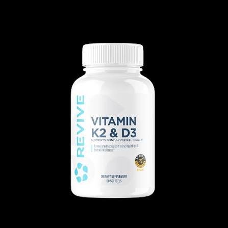 Revive, Vitamin K2 & D3, 60 Softgels